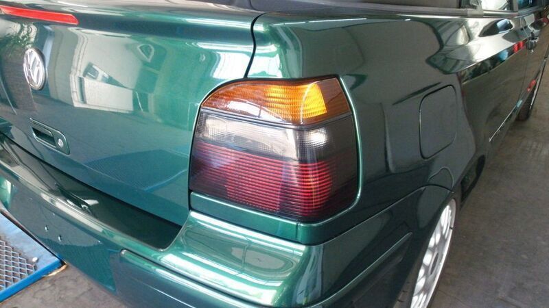 Gebraucht VW Golf Cabriolet 116 PS (85 kW) 1999 Grün Cabrio