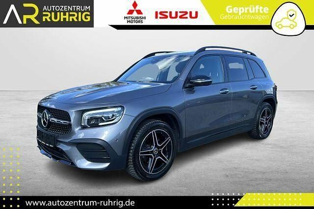 Mountaingrau metallic Gebraucht 2022 Mercedes GLB200 AMG line SUV | 36.990 € (Fairer Preis) - Bild 1/2