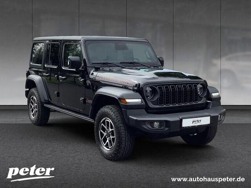 Gebraucht Jeep Wrangler Rubicon 272 PS (200 kW) 2024 Schwarz SUV