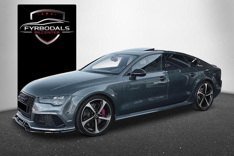 Grau Gebraucht 2015 Audi RS7 Design Kleinwagen | 49.500 € - Bild 1/2