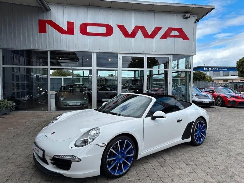 Carraraweiß Gebraucht 2012 Porsche 911 Carrera Cabriolet Cabrio | 99.500 € - Bild 1/4