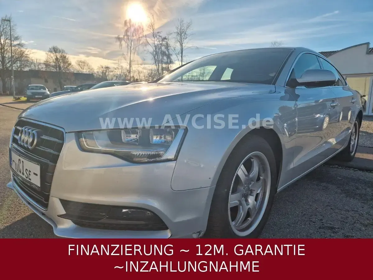 Gebraucht Audi A5 Sportback Sport 170 PS (125 kW) 2014 Silber Kleinwagen