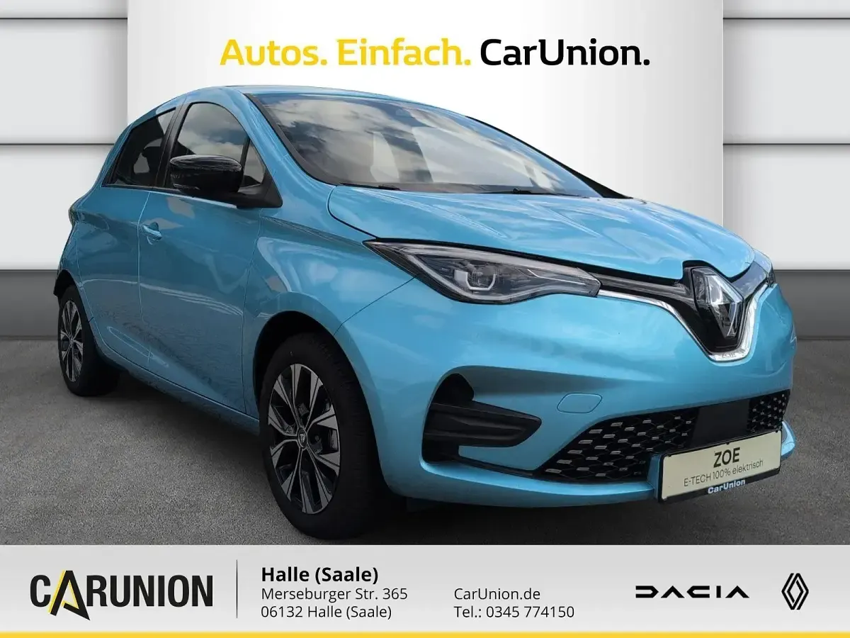Gebraucht Renault Zoe Evolution 80 kW (110 PS) 2024 Aquamarinblau metallic Kleinwagen