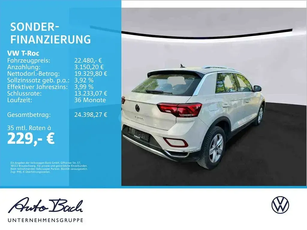 Używany VW T-Roc Style 150 KM (110 kW) 2023 Szary SUV