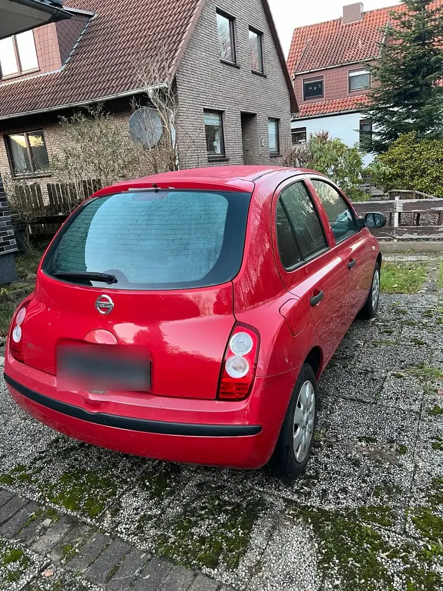 Usata Nissan Micra 75 CV (55 kW) 2004 Rosso Utilitaria