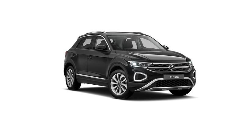 Schwarz Gebraucht 2024 VW T-Roc Style SUV | 28.445 € (Etwas zu teuer) - Bild 1/2