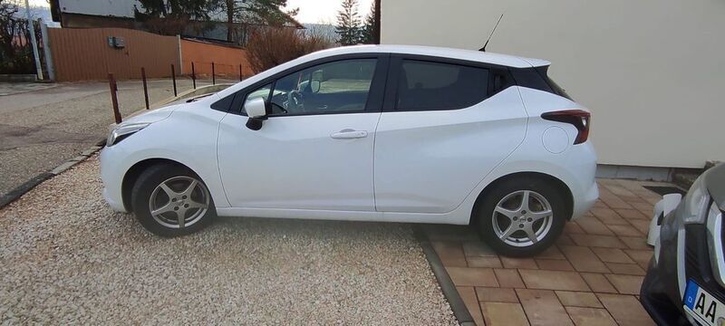 Weiß Gebraucht 2021 Nissan Micra Tekna Kleinwagen | 10.100 € (Superpreis) - Bild 1/4