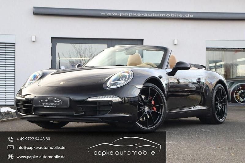 Gebraucht Porsche 991 Sport 349 PS (256 kW) 2012 Basaltschwarzmetallic Cabrio