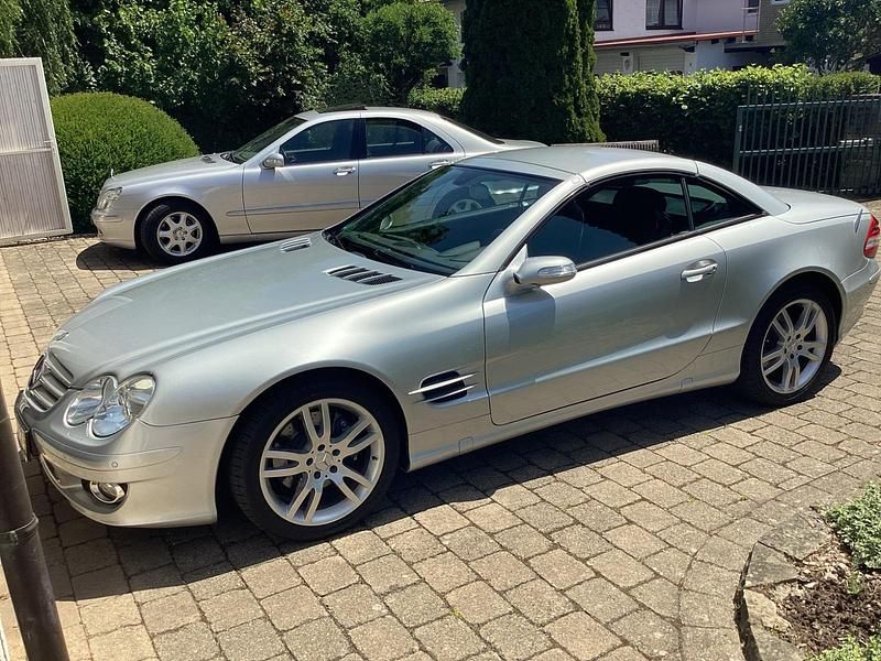 Gebraucht Mercedes SL350 2008 Silber Cabrio