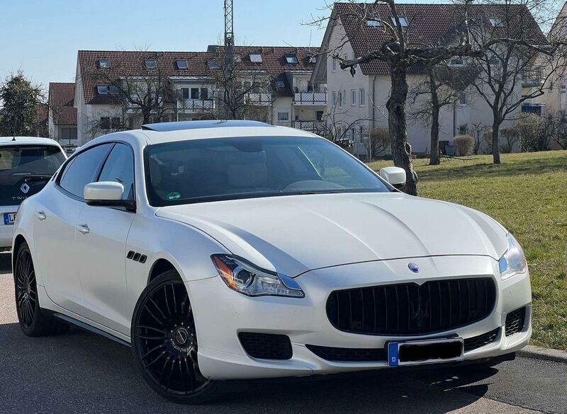Weiß Gebraucht 2015 Maserati Quattroporte Limousine | 22.000 € (Teuer) - Bild 1/4
