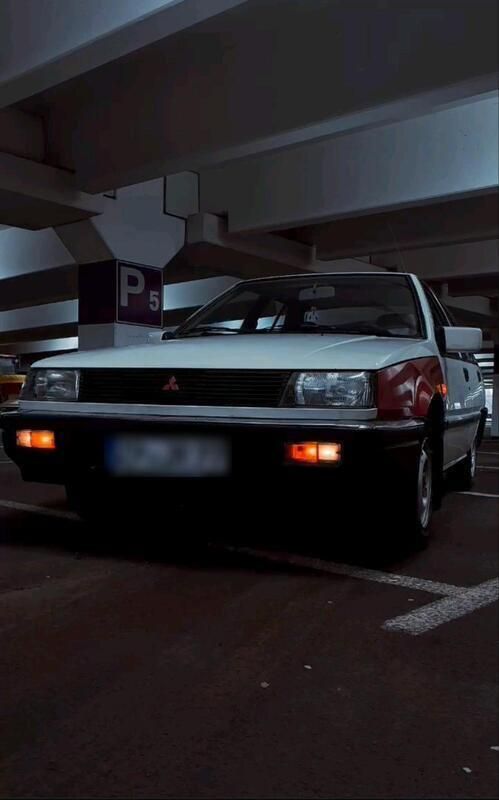 Weiß Gebraucht 1988 Mitsubishi Lancer Limousine | 2.850 € - Bild 1/4