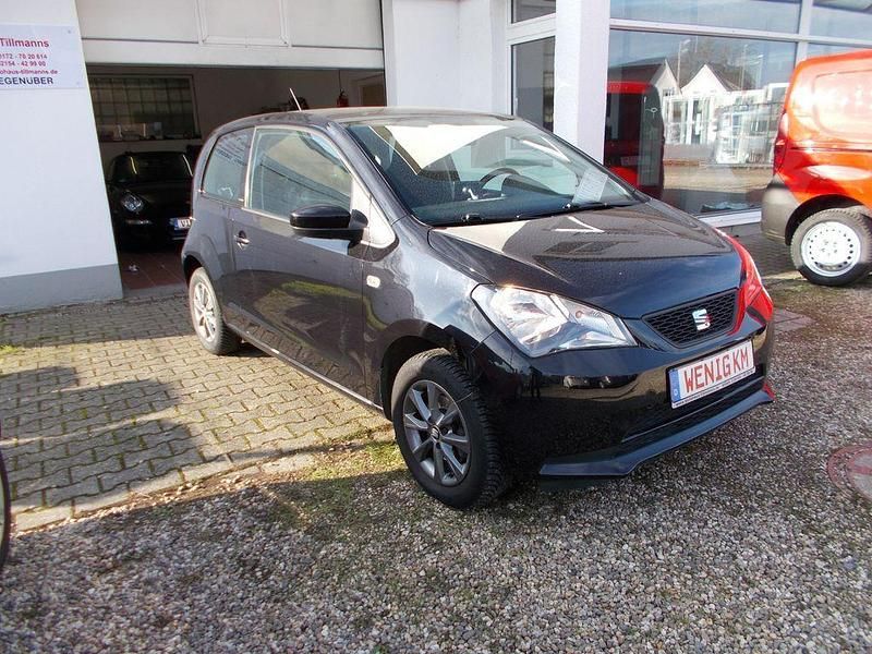 Gebraucht Seat Mii I-Tech 60 PS (44 kW) 2014 "deep" schwarz Kleinwagen