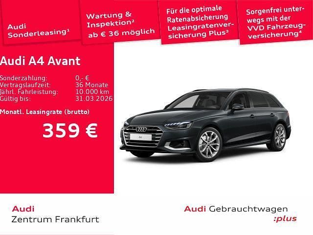 Gebraucht Audi A4 Advanced Plus 163 PS (119 kW) 2025 Manhattangrau metallic Kombi