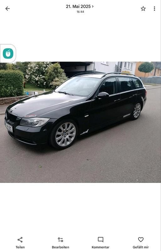 Gebraucht BMW 320 150 PS (110 kW) 2007 Schwarz Kombi