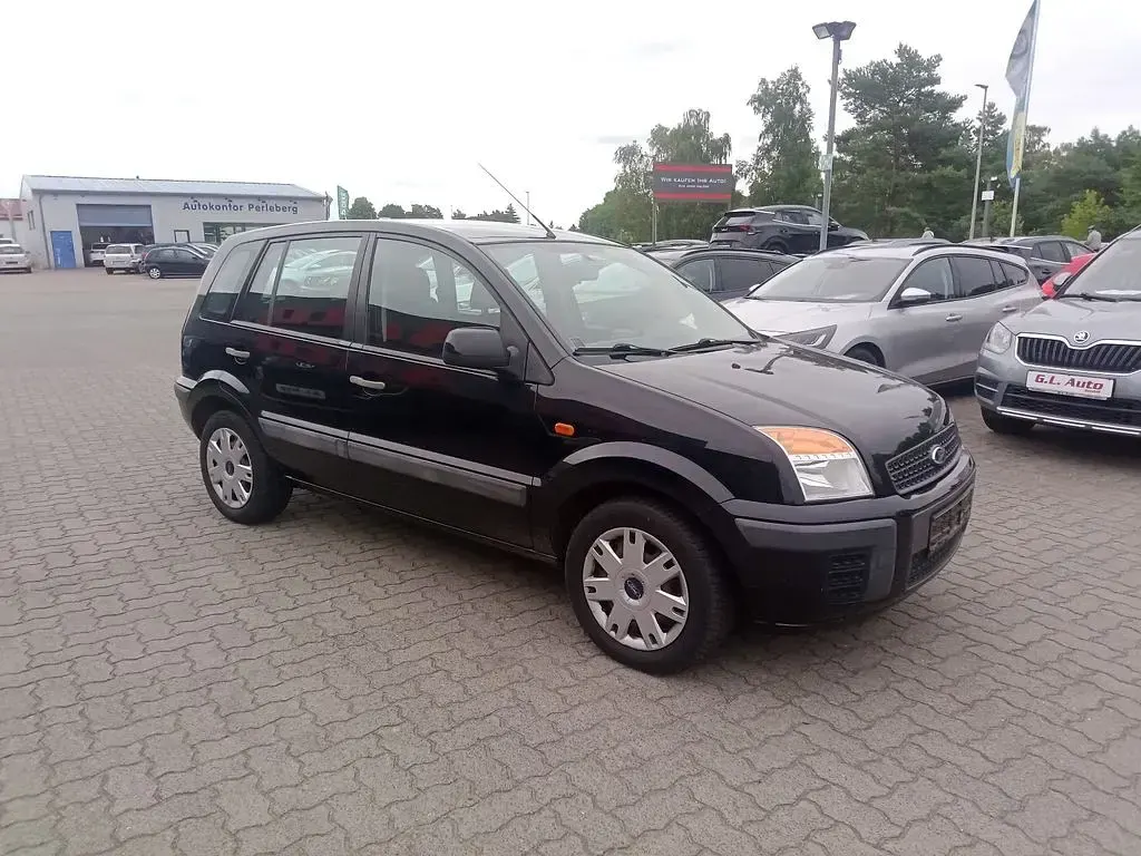 Gebraucht Ford Fusion Ambiente 80 PS (58 kW) 2011 Schwarz Kleinwagen