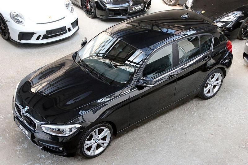 Schwarz Gebraucht 2019 BMW 120 Advantage Kleinwagen | 17.290 € (Guter Preis) - Bild 1/4