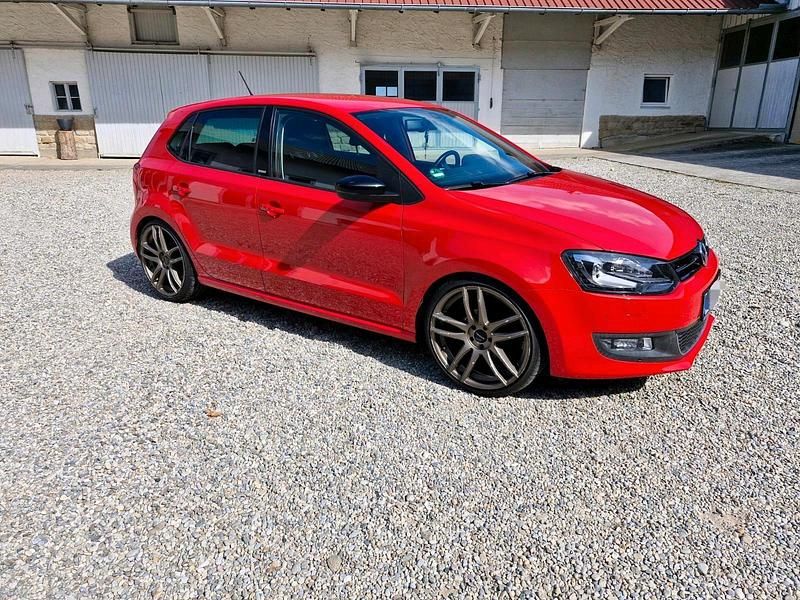 Usata VW Polo Style 86 CV (63 kW) 2011 Rosso Utilitaria