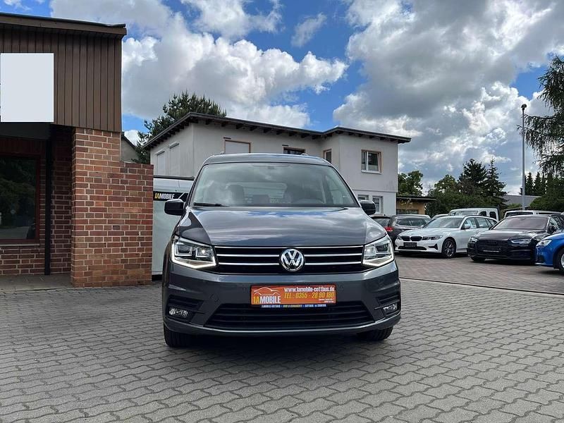 Gebraucht VW Caddy Comfortline 131 PS (96 kW) 2019 Indiumgrau metallic Van / Kleinbus