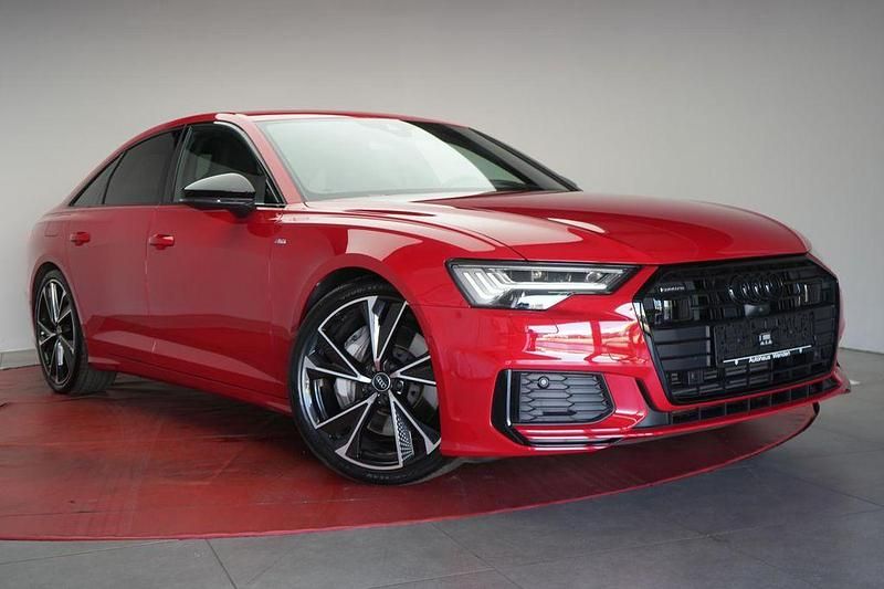 Rot Gebraucht 2022 Audi A6 S-Line Limousine | 42.990 € (Fairer Preis) - Bild 1/4