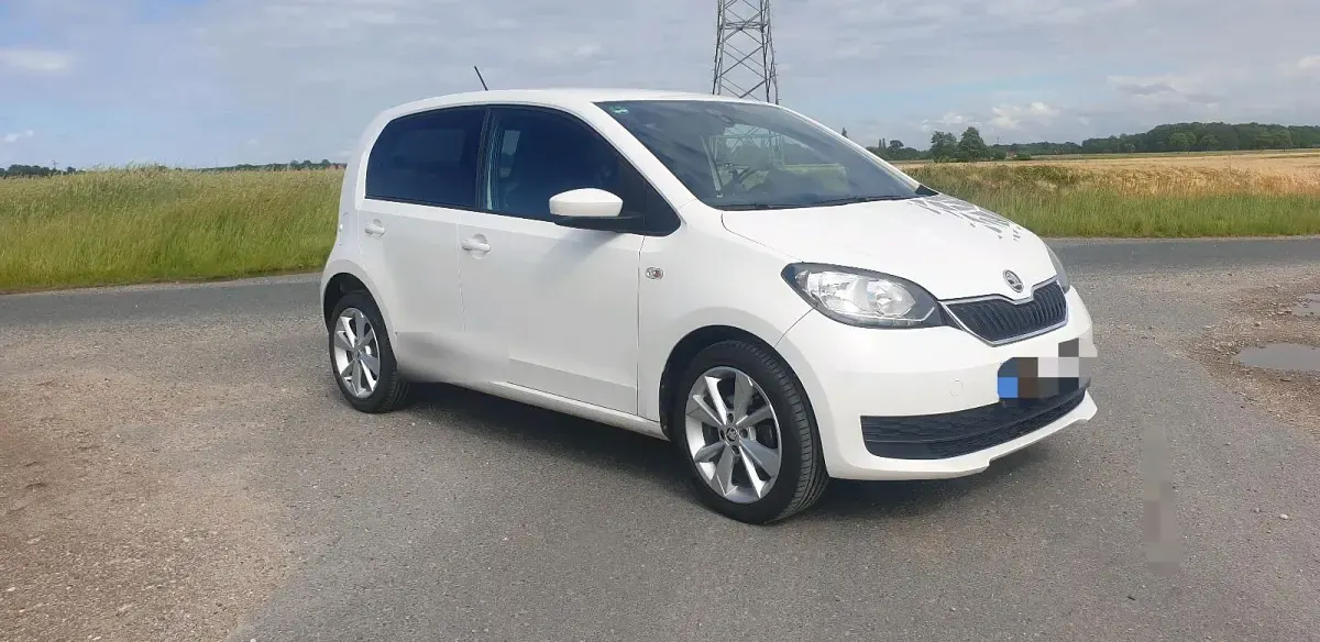 Gebraucht Skoda Citigo Fun 60 PS (44 kW) 2017 Weiß Kleinwagen