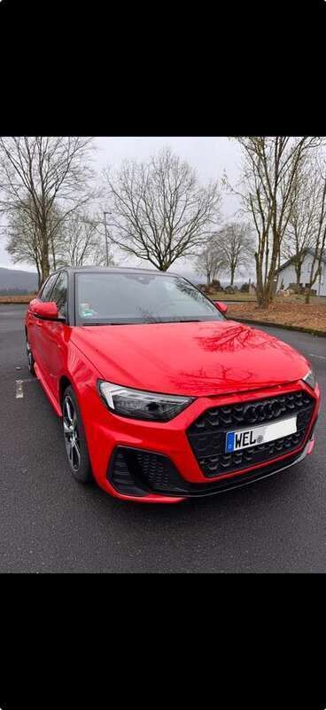 Rot Gebraucht 2021 Audi A1 Sportback S-Line Kleinwagen | 24.444 € (Superpreis) - Bild 1/4
