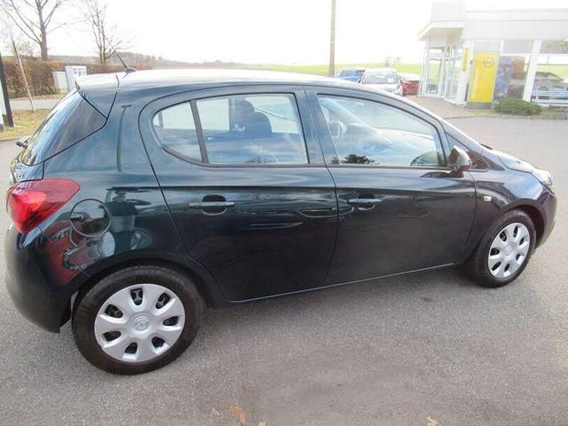 Gebraucht Opel Corsa Edition 90 PS (66 kW) 2016 Grün Kleinwagen