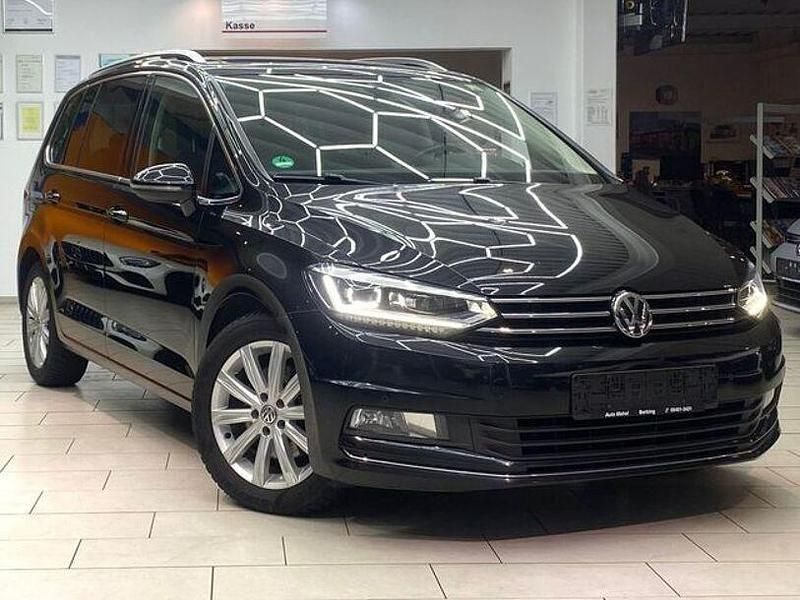 Gebraucht VW Touran Highline 190 PS (139 kW) 2016 Schwarz Van / Kleinbus