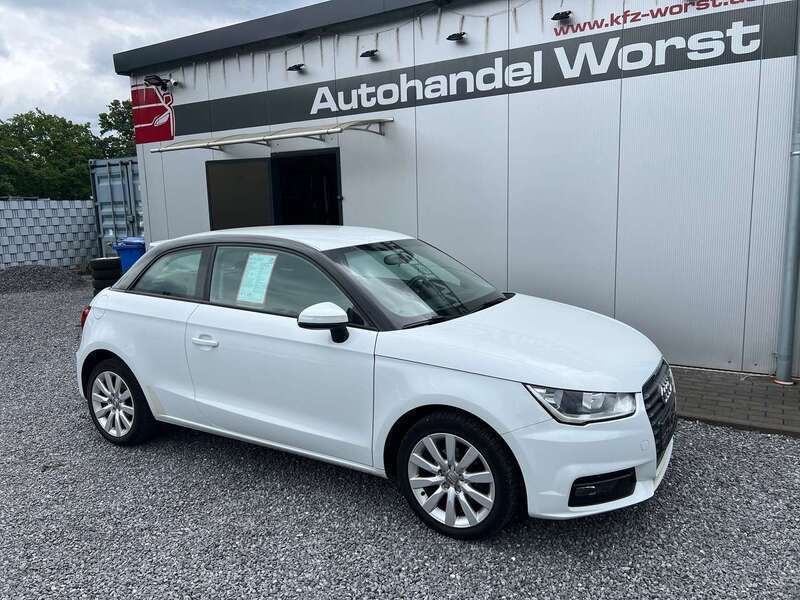 Gletscherweiss Gebraucht 2016 Audi A1 Kleinwagen | 7.399 € (Guter Preis) - Bild 1/4