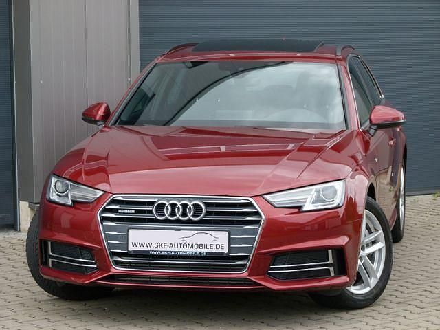 Rot Gebraucht 2016 Audi A4 S-Line Kombi | 16.499 € (Guter Preis) - Bild 1/4