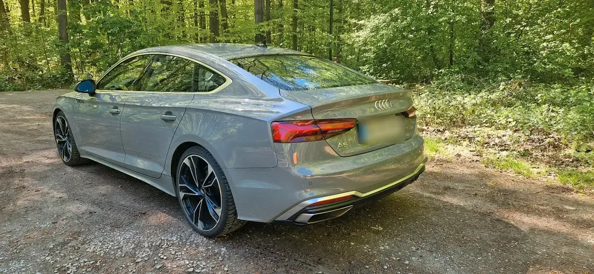 Gebraucht Audi A5 S-Line 2020 Silber Coupé
