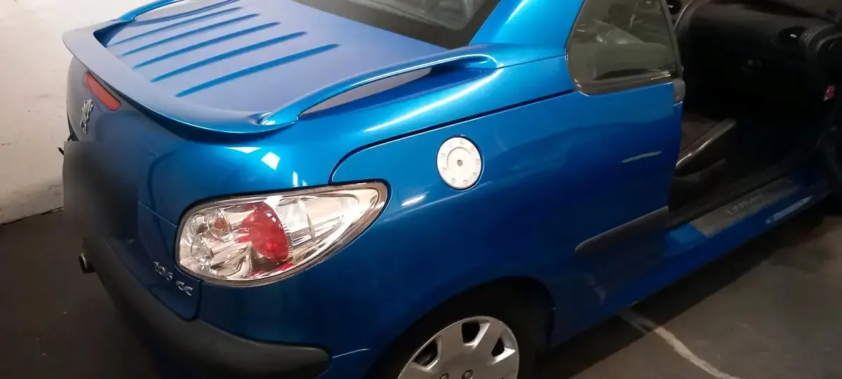 Gebraucht Peugeot 206 CC 135 PS (99 kW) 2002 Blau Cabrio