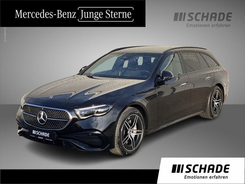 Schwarz Gebraucht 2024 Mercedes E300 AMG line Kombi | 55.950 € (Etwas zu teuer) - Bild 1/4