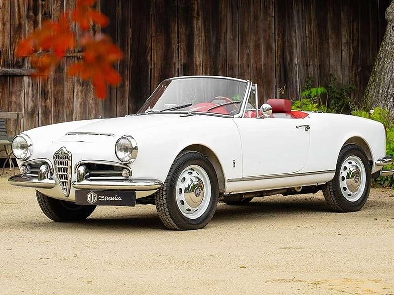 Weiß Gebraucht 1964 Alfa Romeo Giulia Spider Cabrio | 75.900 € - Bild 1/4