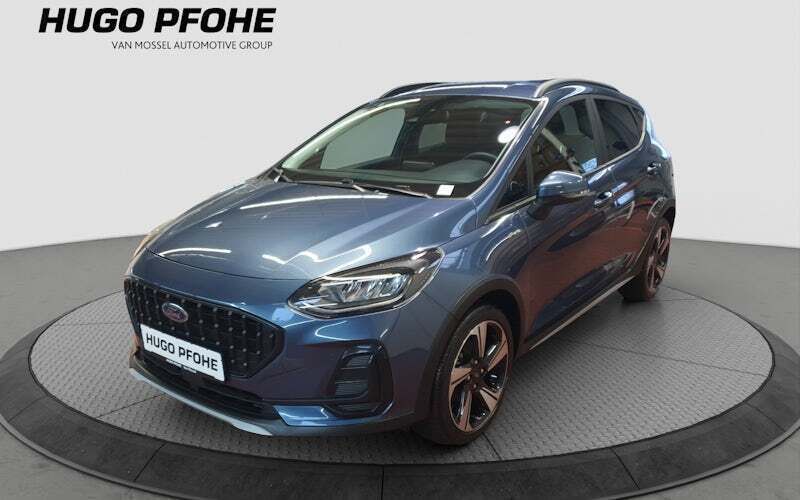 Blau Gebraucht 2023 Ford Fiesta Active Kleinwagen | 16.250 € (Superpreis) - Bild 1/4
