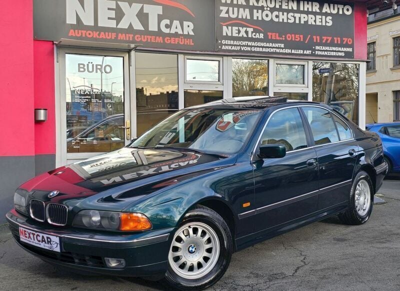 Grün Gebraucht 1997 BMW 535 Sport Line Limousine | 16.490 € - Bild 1/4