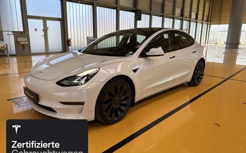Gebraucht Tesla Model 3 Performance 377 kW (513 PS) 2021 Weiß Limousine