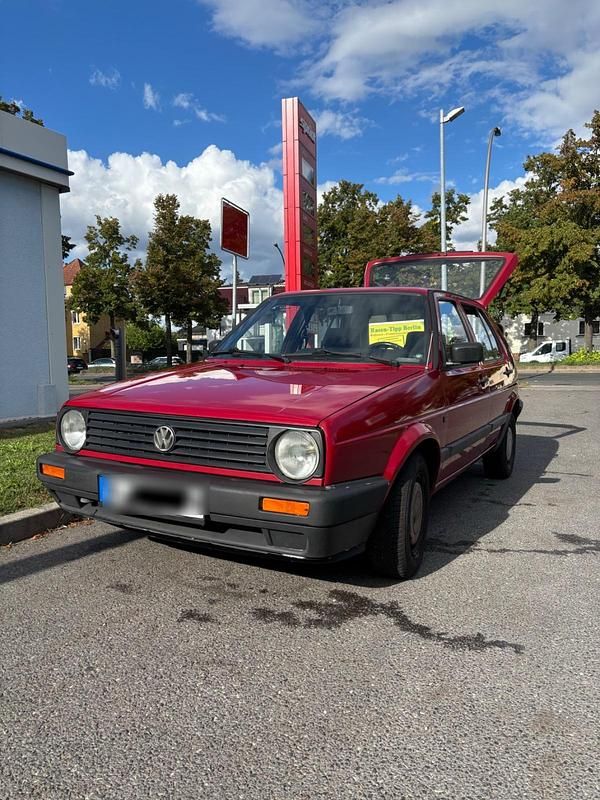 Rot Gebraucht 1991 VW Golf II Kleinwagen | 2.800 € - Bild 1/4