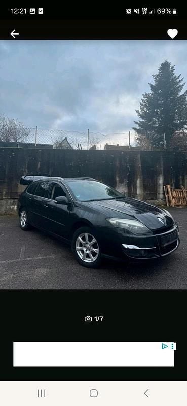 Schwarz Gebraucht 2011 Renault Laguna III Kombi | 1.250 € (Guter Preis) - Bild 1/4