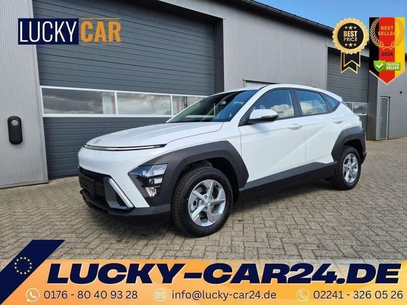 Atlas white Neu 2025 Hyundai Kona Select SUV | 25.740 € (Superpreis) - Bild 1/2