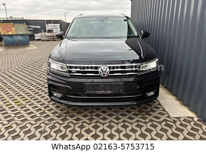 Gebraucht VW Tiguan Allspace Highline 200 PS (147 kW) 2021 Schwarz SUV