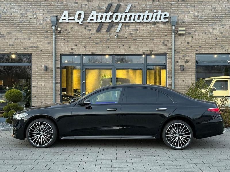 Neu Mercedes S450 AMG line 367 PS (269 kW) 2025 Obsidianschwarz  metalliclack Limousine