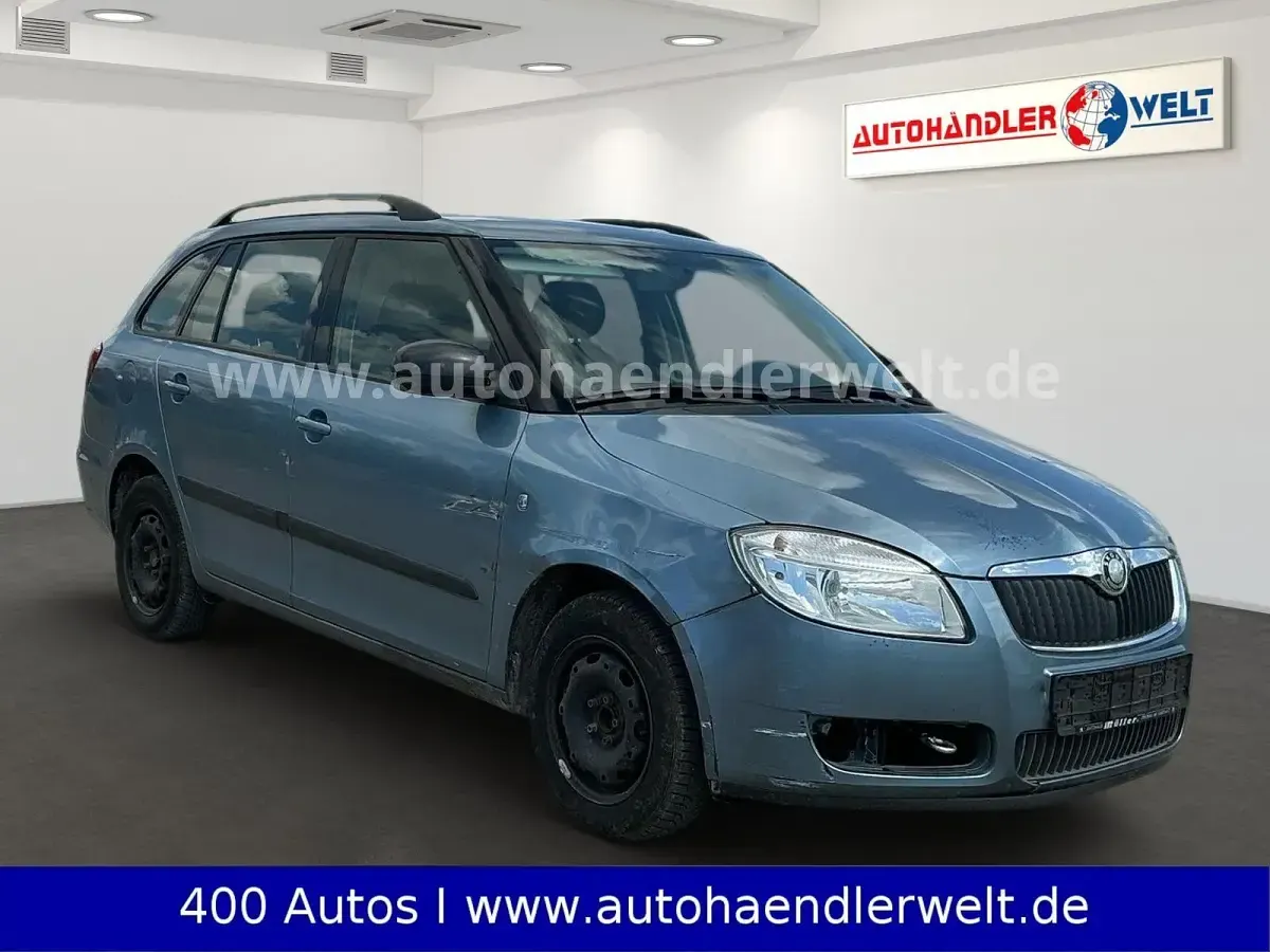 Używany Skoda Fabia Ambiente 86 KM (63 kW) 2009 Niebieski Kombi
