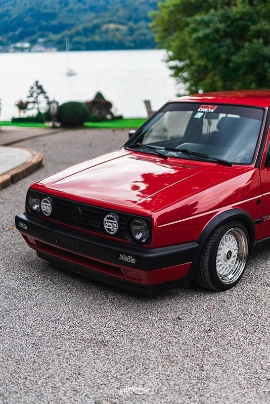 Rot Gebraucht 1990 VW Golf II GTI Kleinwagen | 10.999 € - Bild 1/4