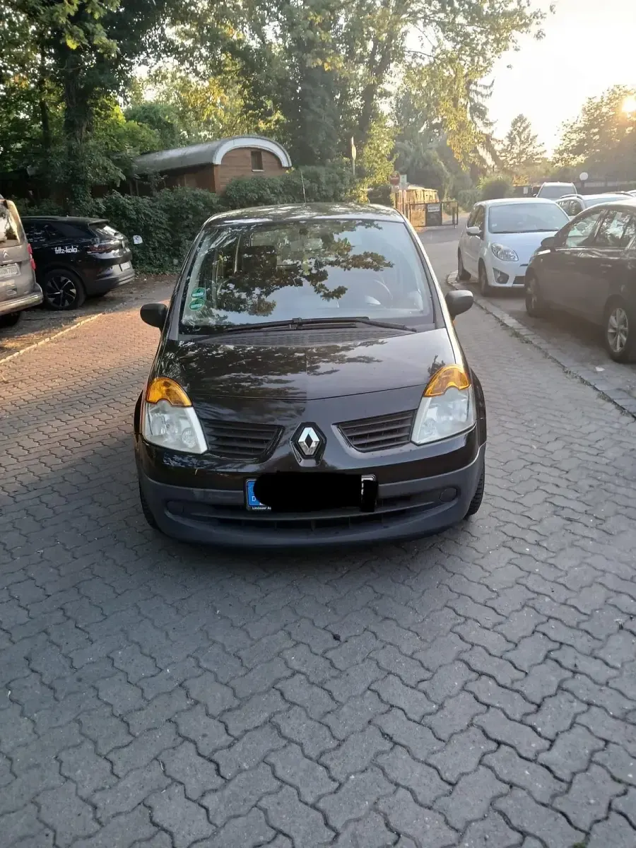 Gebraucht Renault Modus 75 PS (55 kW) 2006 Schwarz Van / Kleinbus