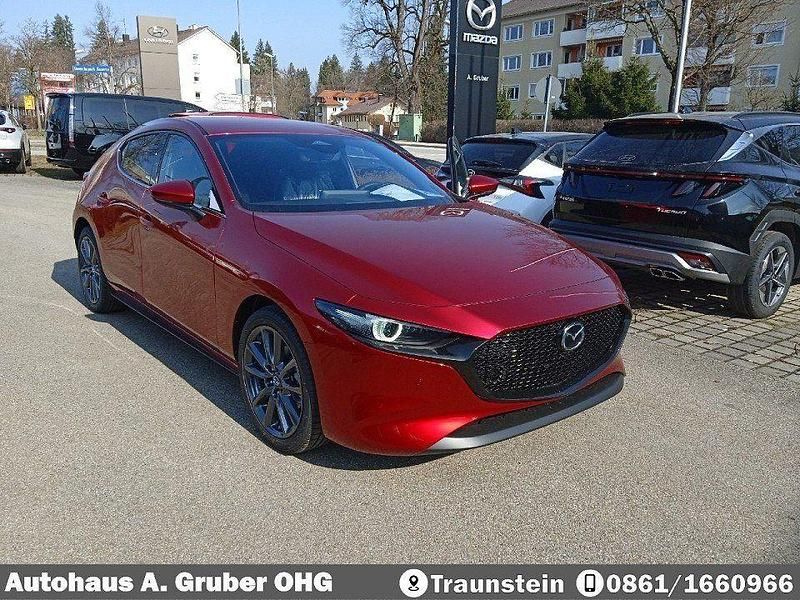 Neu Mazda 3 Exclusive 140 PS (102 kW) 2026 Soul red crystal m Limousine