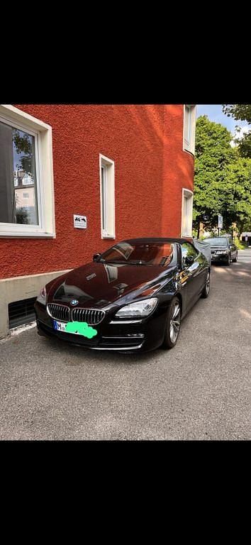 Gebraucht BMW 640 Cabriolet 313 PS (230 kW) 2012 Schwarz Cabrio