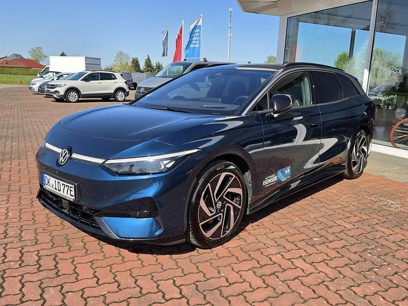 Second-hand VW ID.7 Pro 210 kW (286 CP) 2024 Albastru Break