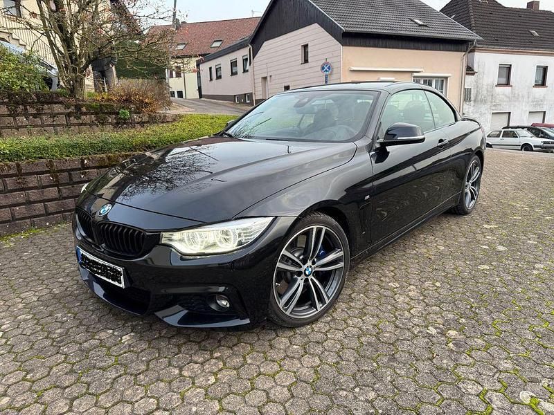 Schwarz Gebraucht 2016 BMW 430 Cabriolet M Sport Cabrio | 24.500 € (Fairer Preis) - Bild 1/4