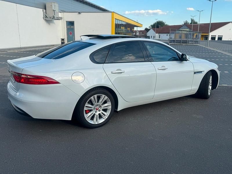 Weiß Gebraucht 2018 Jaguar XF Portfolio Limousine | 18.000 € (Teuer) - Bild 1/4