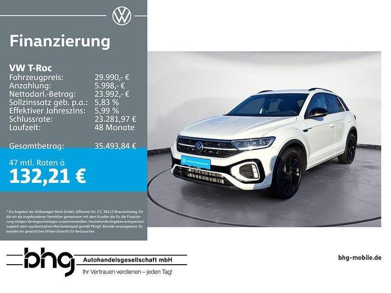 Gebraucht VW T-Roc R-line 150 PS (110 kW) 2025 Weiß SUV